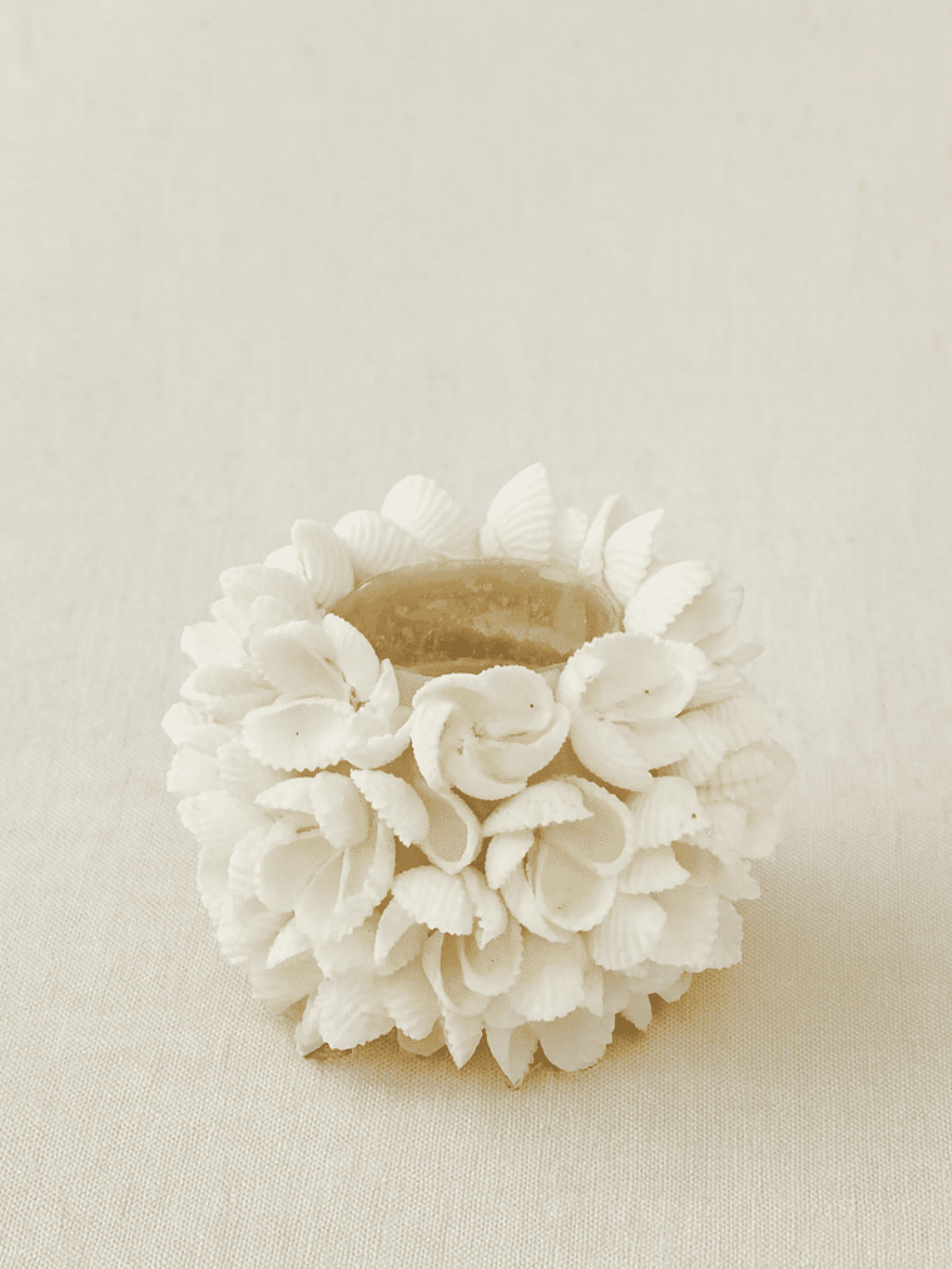 Bougeoir coquillages